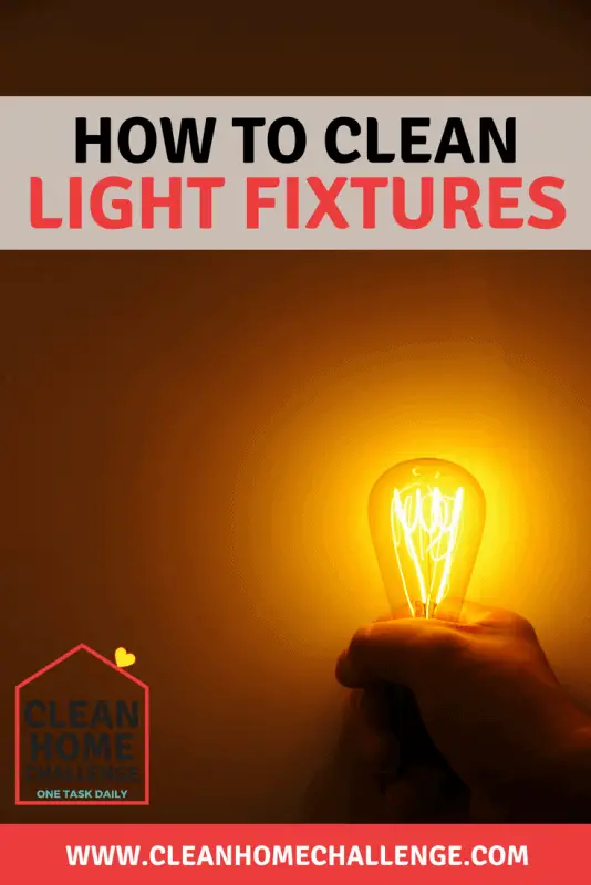 How To Clean Light Fixtures