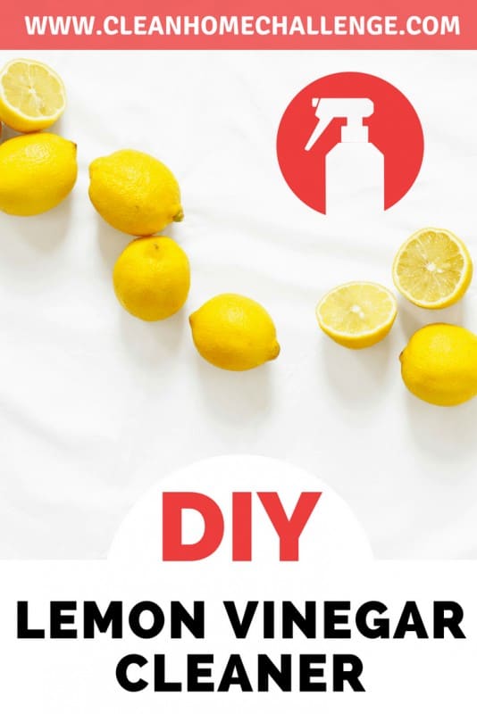 DIY Lemon Cleaner - Clean Home Challenge