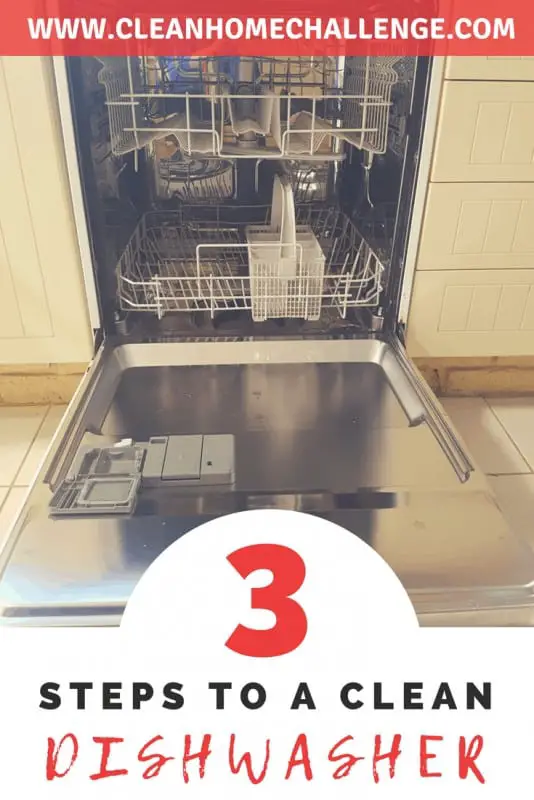 Your dishwasher needs to be cleaned too! It does a great job of cleaning dishes, but you need to clean the dishwasher to keep it at it's best performance.