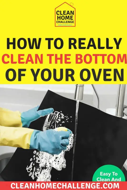 Keep The Bottom Of Your Oven Clean