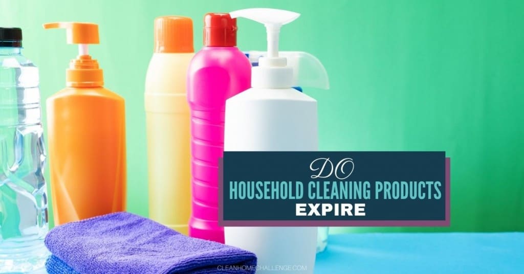 Do Household Cleaning Products Expire