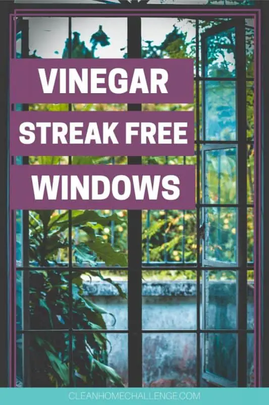 Want Streak Free Windows: Use Vinegar To Clean Them