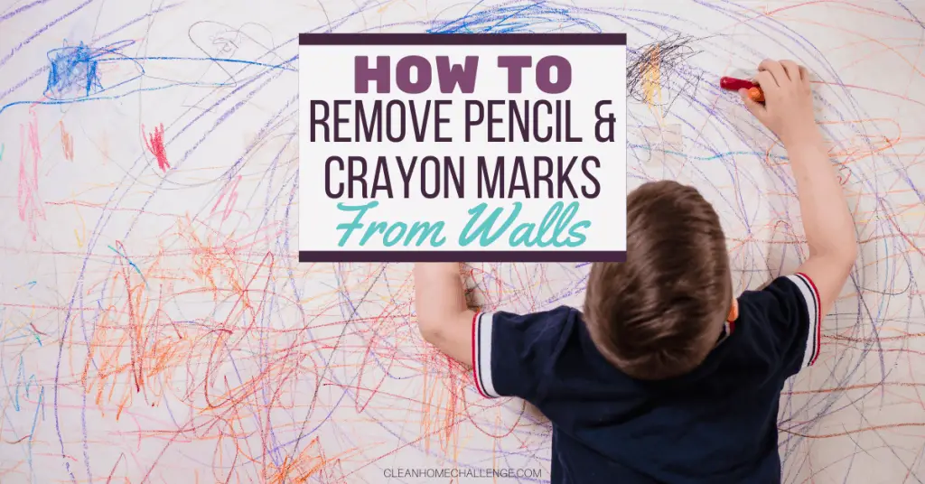 How to Remove Pencil and Crayon Marks from Walls
