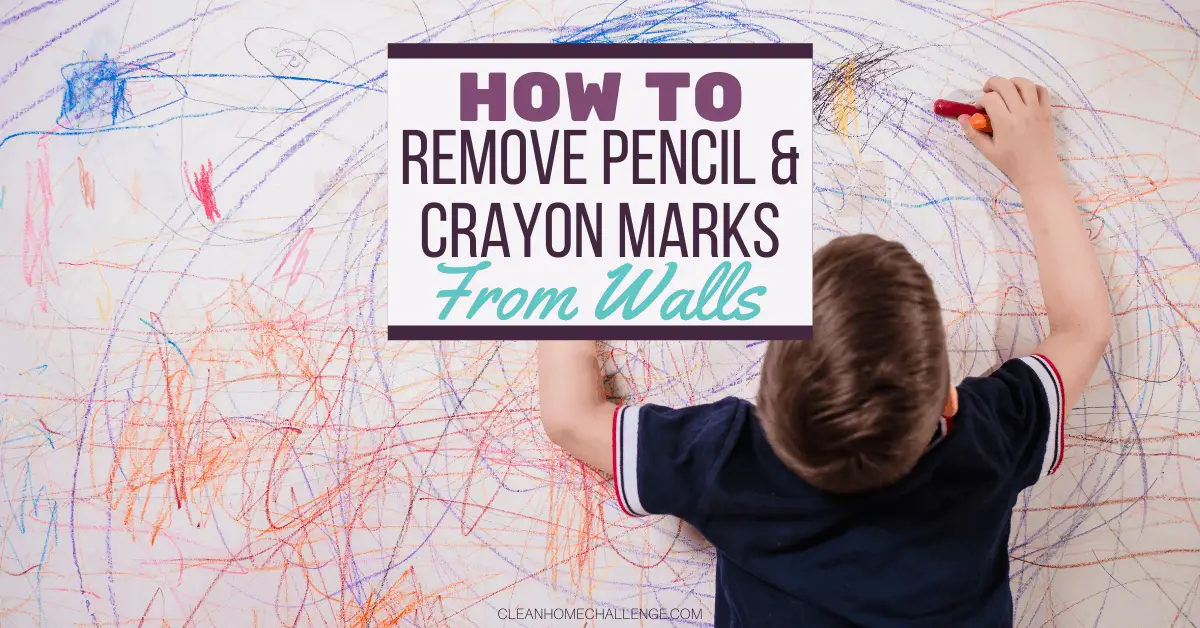 How to Remove Pencil and Crayon Marks from Walls Quick and Easy