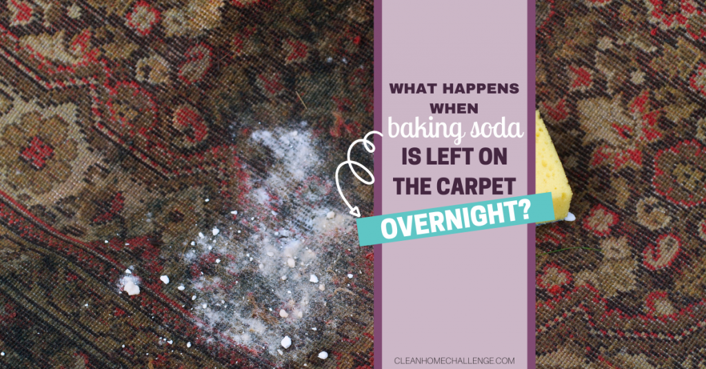 What Happens When Baking Soda Is Left On The Carpet Overnight?