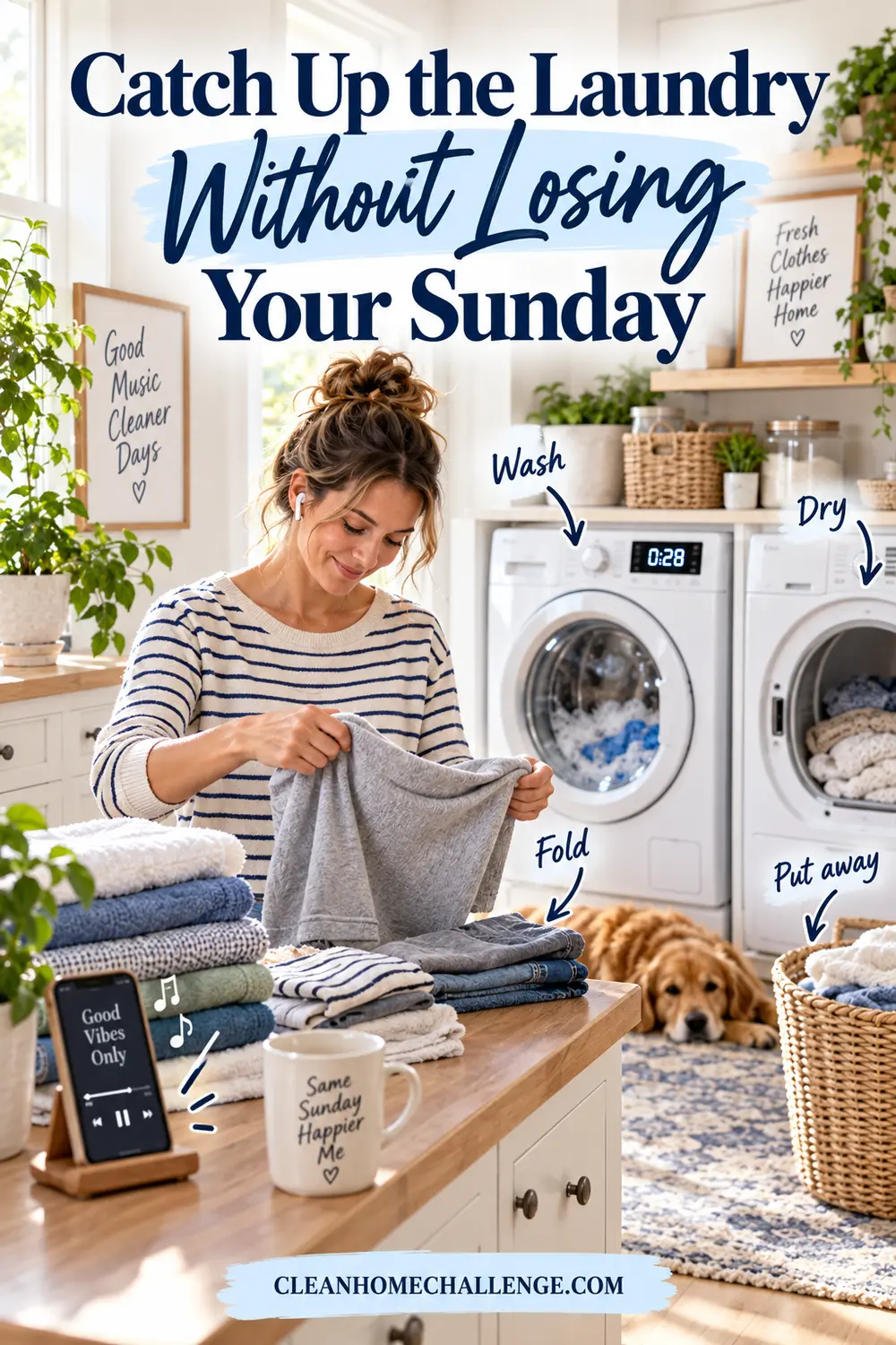 Catch Up the Laundry Without Losing Your Sunday