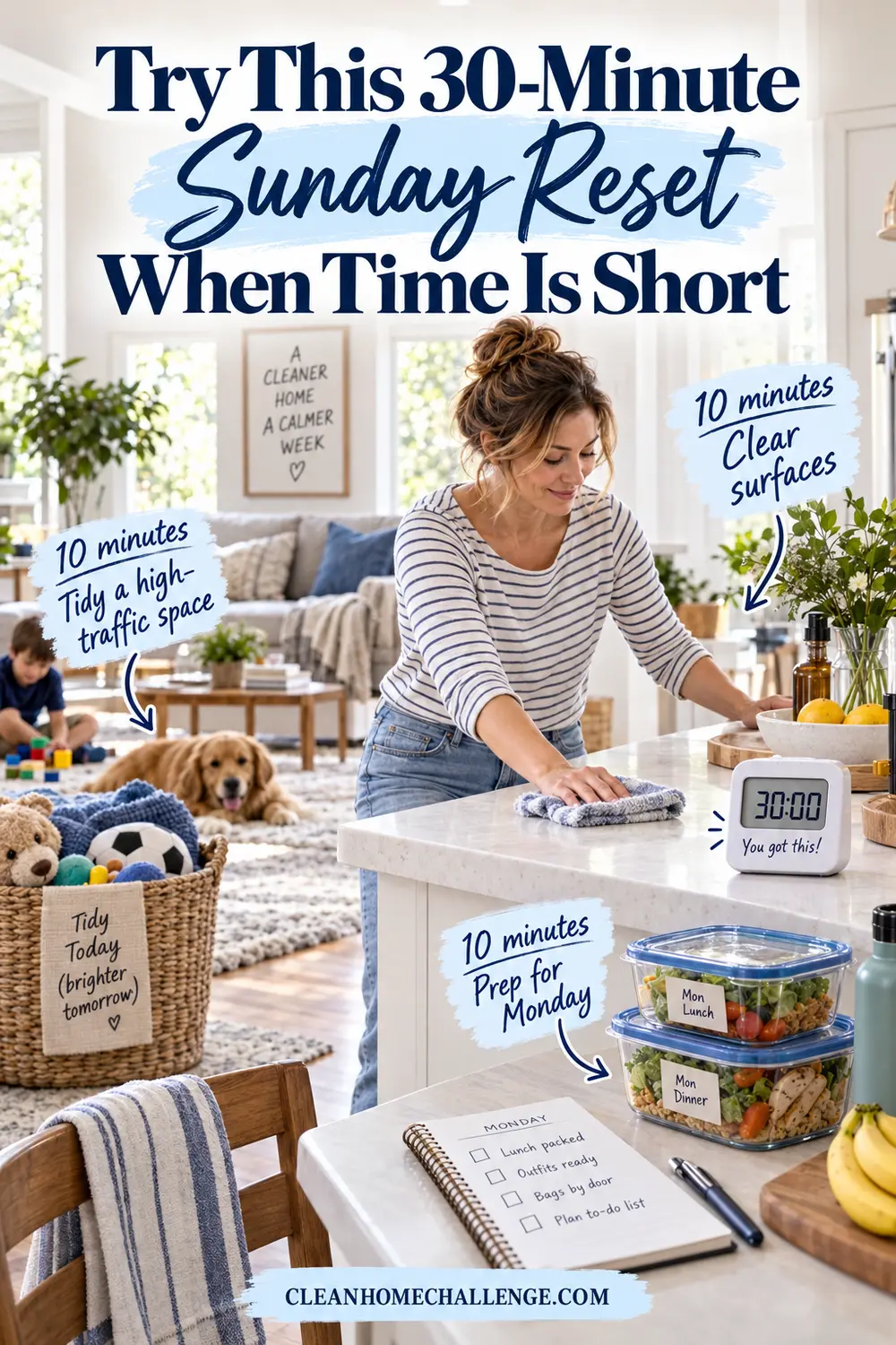 Try This 30-Minute Sunday Reset When Time Is Short