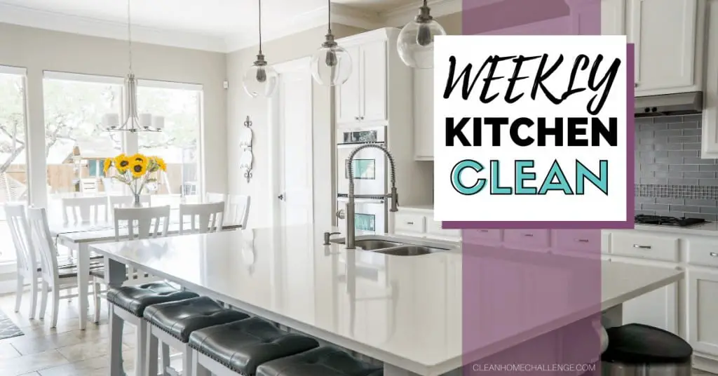 Weekly Kitchen Clean