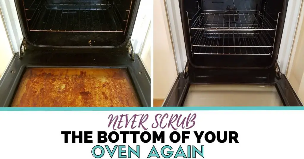 Never Scrub The Bottom Of Your Oven